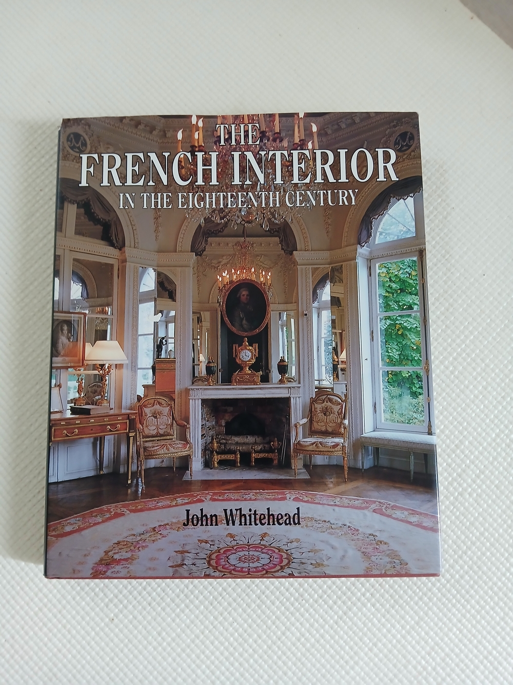 Vintage coffee Book" The French Enterior in the 18th Century",illustrated,mint